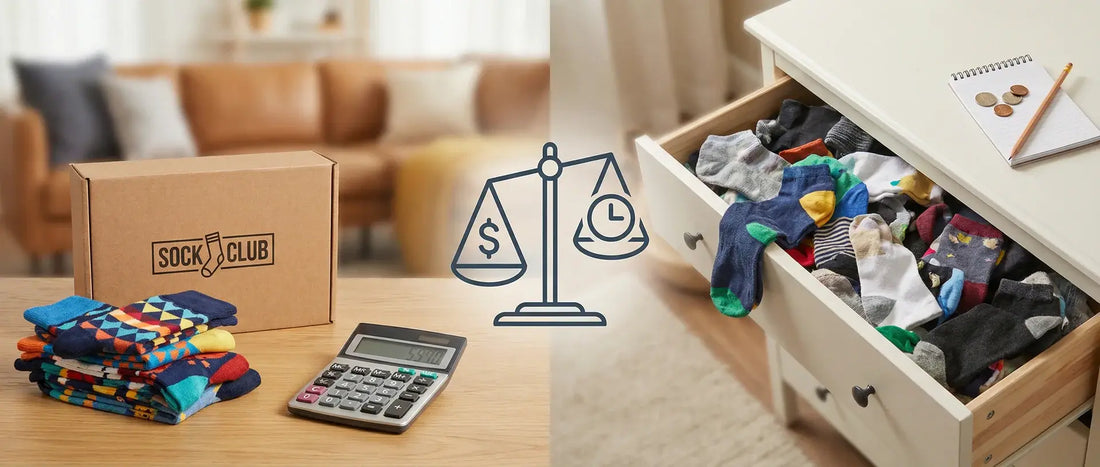 DeadSoxy sock subscription box delivery and unboxing