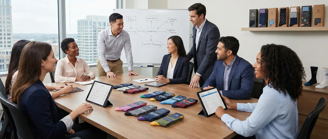 DeadSoxy corporate branded sock merchandise