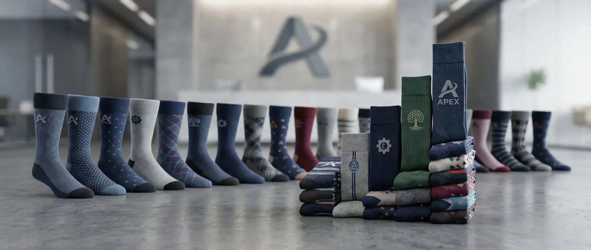 Branded Socks for Companies: Build Brand Recognition