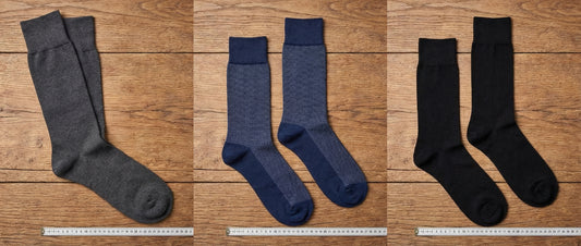 DeadSoxy dress sock paired with polished shoes
