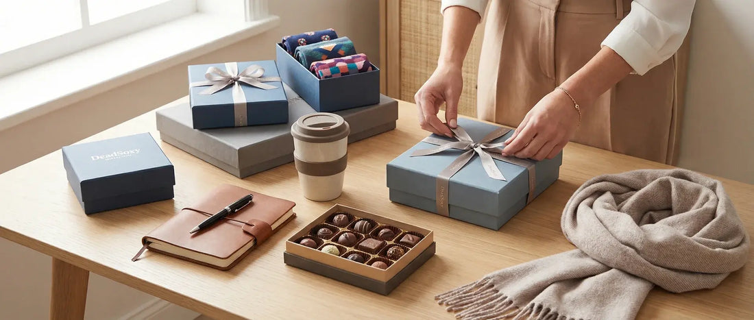 DeadSoxy premium sock gift set packaging and presentation