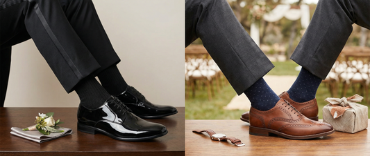 DeadSoxy groomsmen matching socks for wedding day