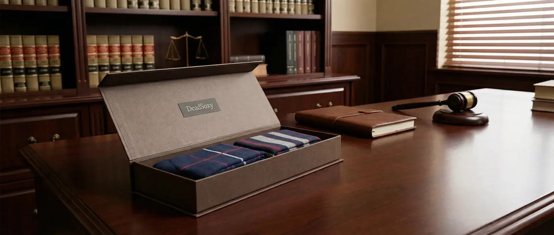 DeadSoxy premium sock gift set packaging and presentation