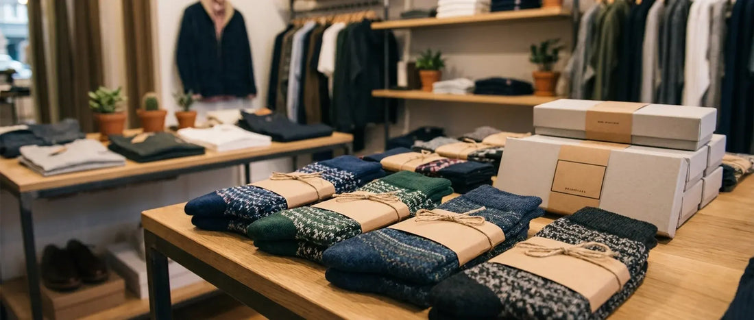DeadSoxy private label sock branding and packaging