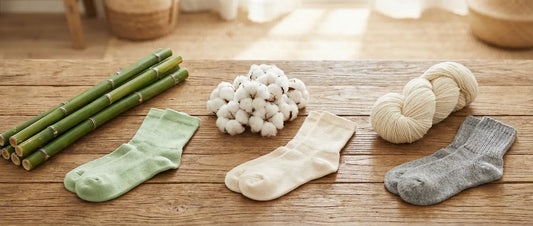 DeadSoxy merino wool sock texture and warmth