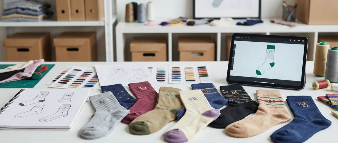 DeadSoxy promotional custom sock giveaway items