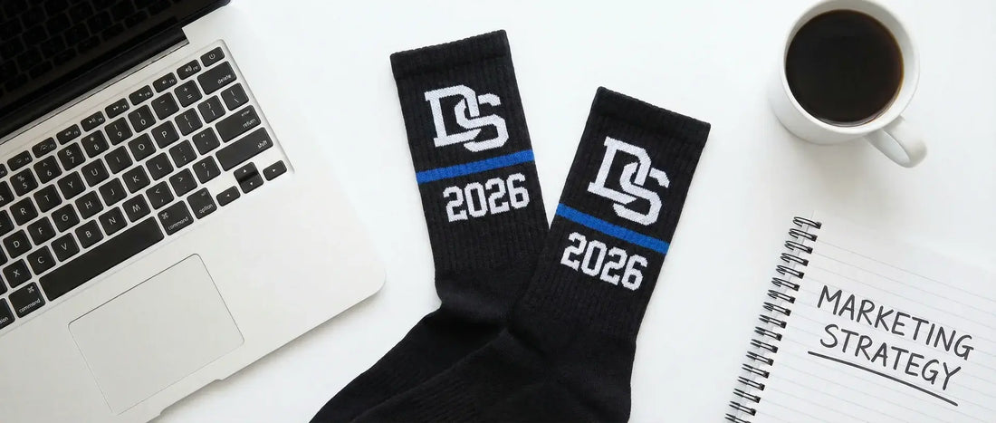 DeadSoxy promotional custom sock giveaway items