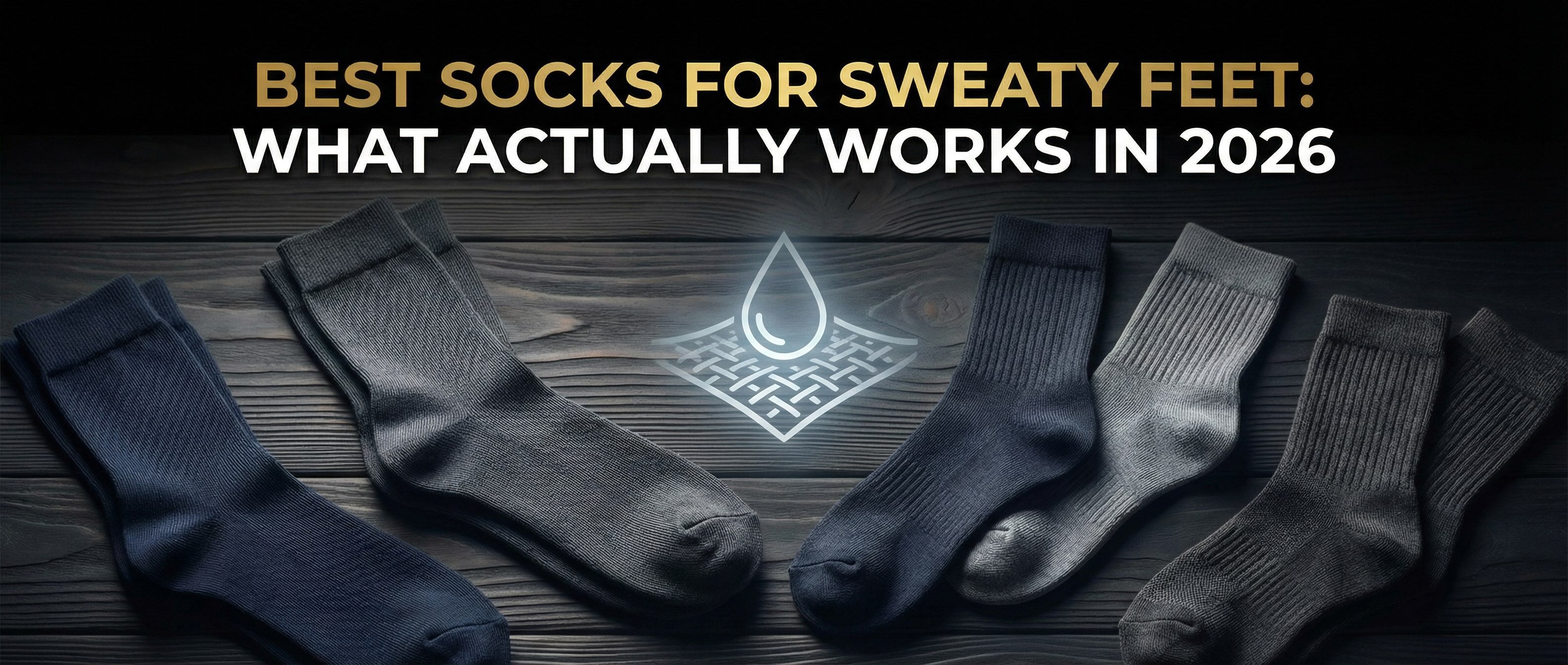 Best Socks for Sweaty Feet: A Sock Manufacturer Ranks 7 Materials (2026)