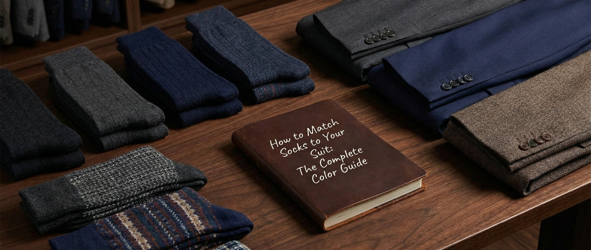 How to Match Socks to a Suit: The Color Rule Most Men Get Wrong