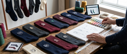 Logo socks complete guide to ordering custom socks with your company logo