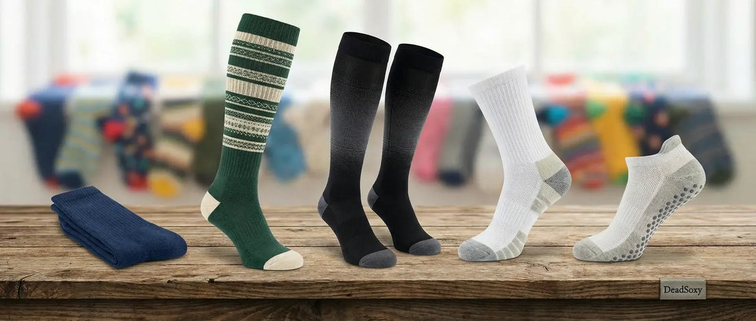 DeadSoxy athletic performance sock for active wear