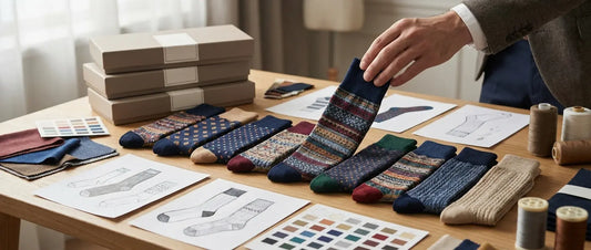DeadSoxy private label sock branding and packaging