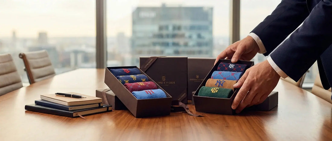 DeadSoxy premium sock gift set packaging and presentation