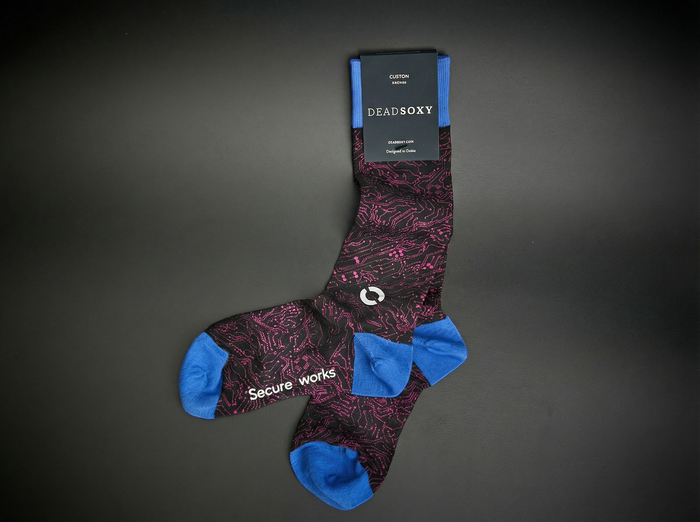 Custom Dress Socks for Tech Startups | Swag Guide