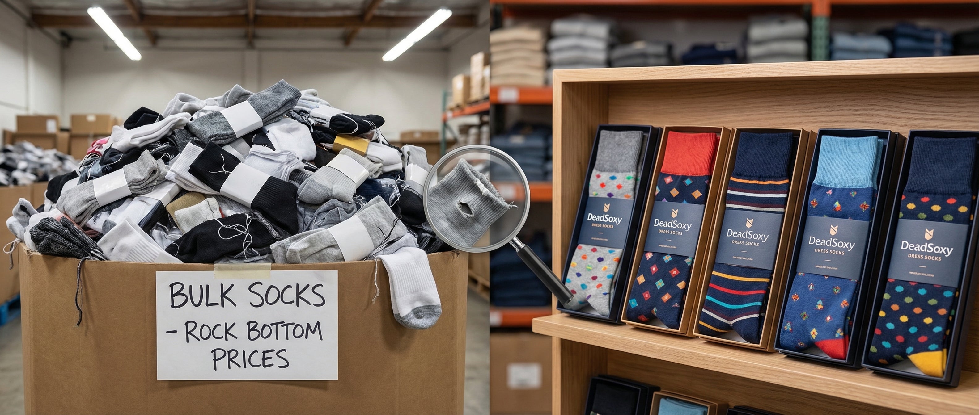 Socks in Bulk Cheap: Honest Pricing Guide | DeadSoxy