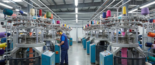 DeadSoxy sock manufacturing production line