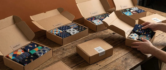 DeadSoxy sock subscription box delivery and unboxing