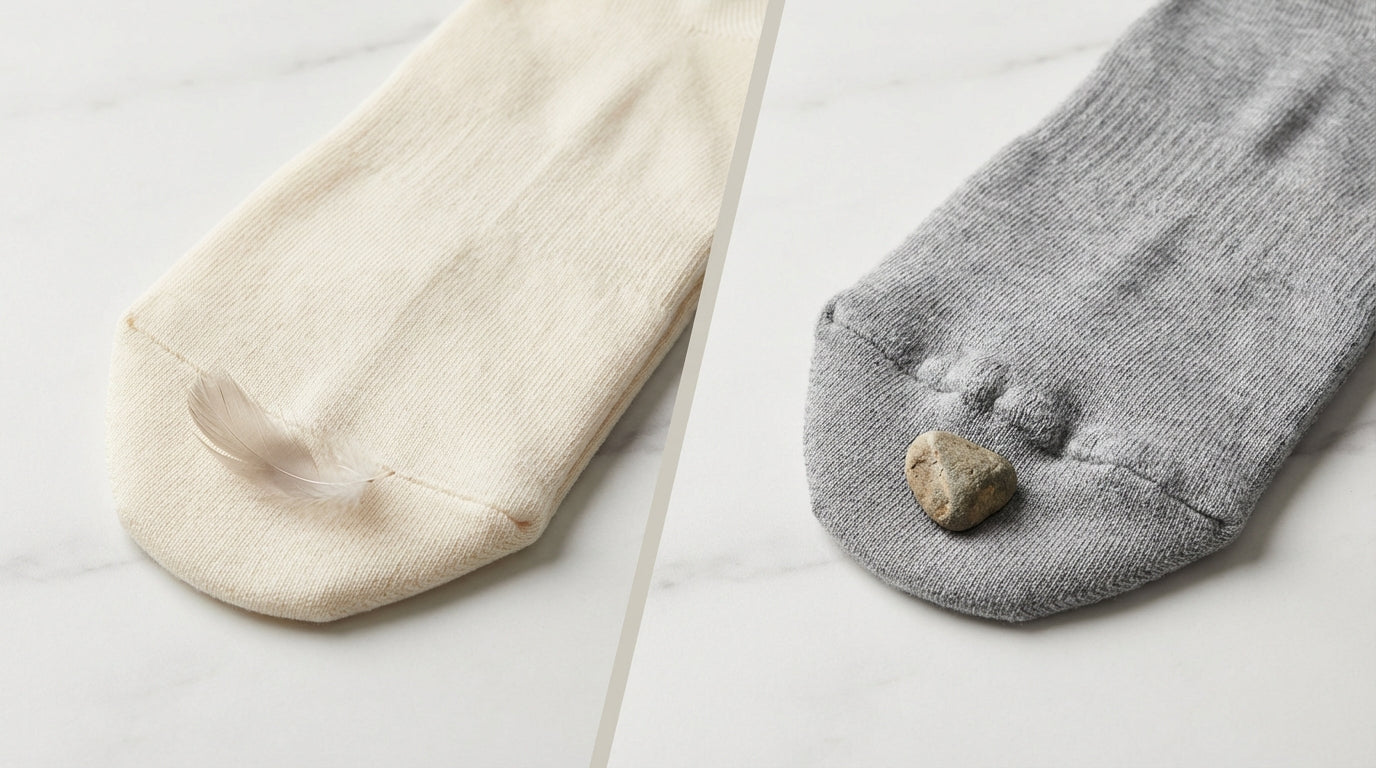 Flat Seam vs Regular Seam Socks: Toe Comfort Explained | DeadSoxy