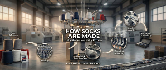 How to make socks inside the production floor