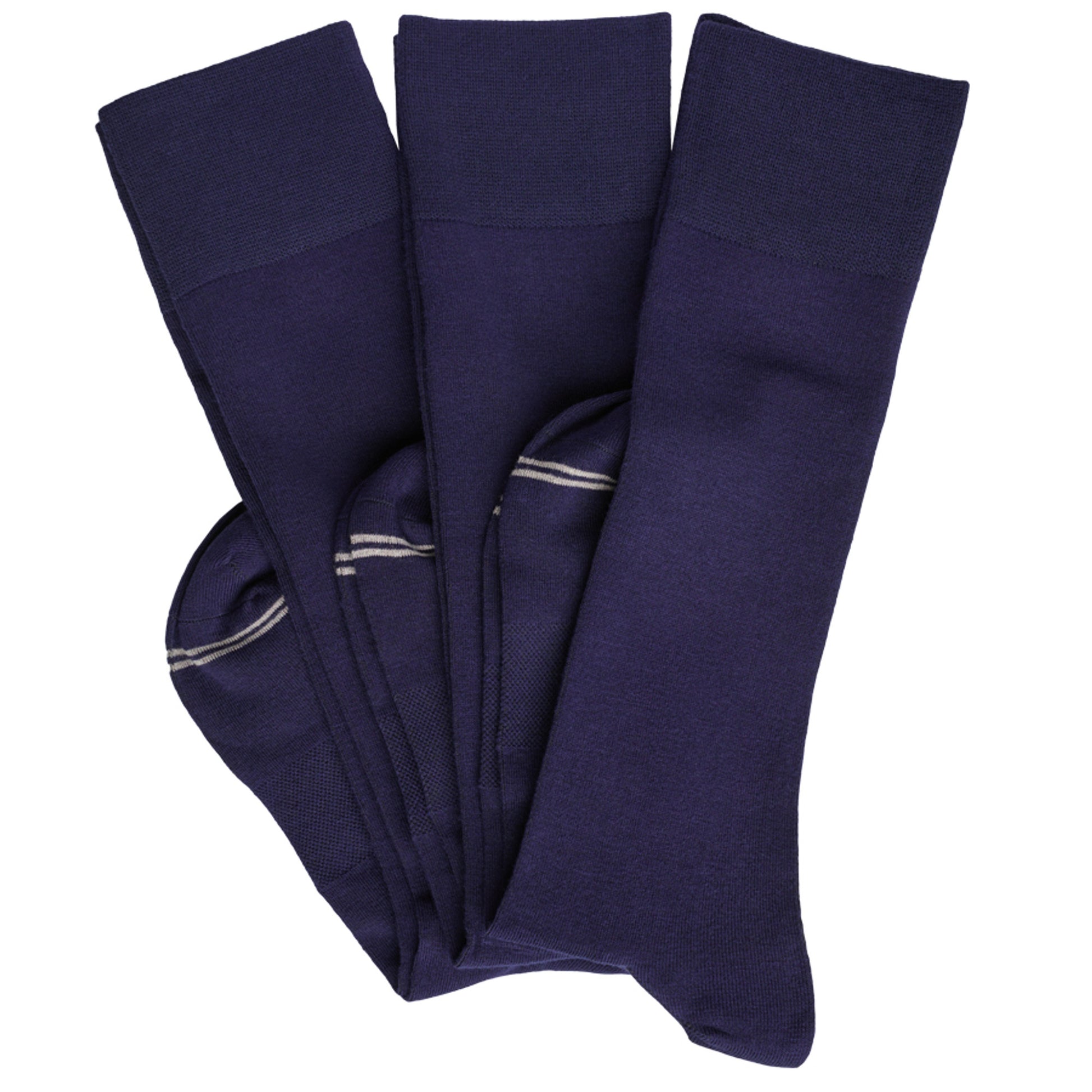 Wear DeadSoxy Elton 3-Pack - Navy Dress Socks