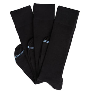 Wear DeadSoxy Nyx 3-Pack - Black Dress Socks