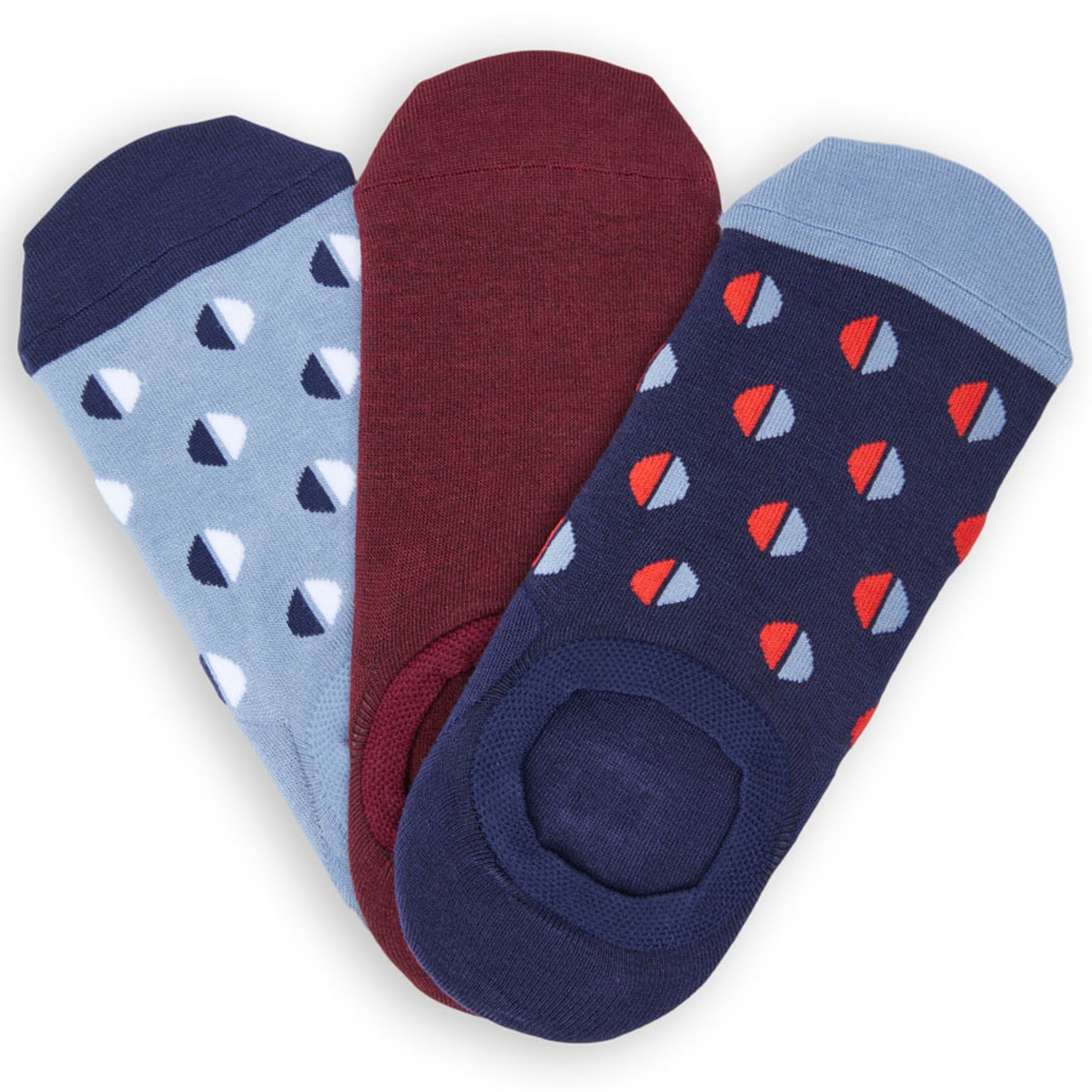 Wear DeadSoxy Warm F21 No-Show Sock 3-Pack