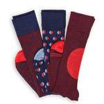 Wear DeadSoxy Red F21 Dress Sock 3-Pack