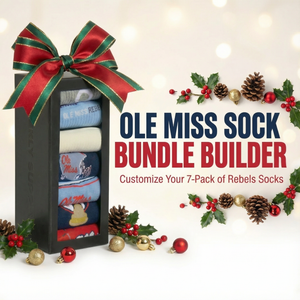 Ole Miss Valentines Sock Bundle Builder w/ Free Shipping