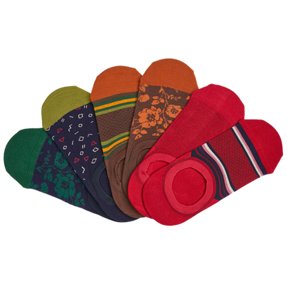 Wear DeadSoxy No-Show Sock 6-Pack - vp2 [ SMALL ]