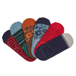 Wear DeadSoxy No-Show Sock 6-Pack - vp3 [ SMALL ]