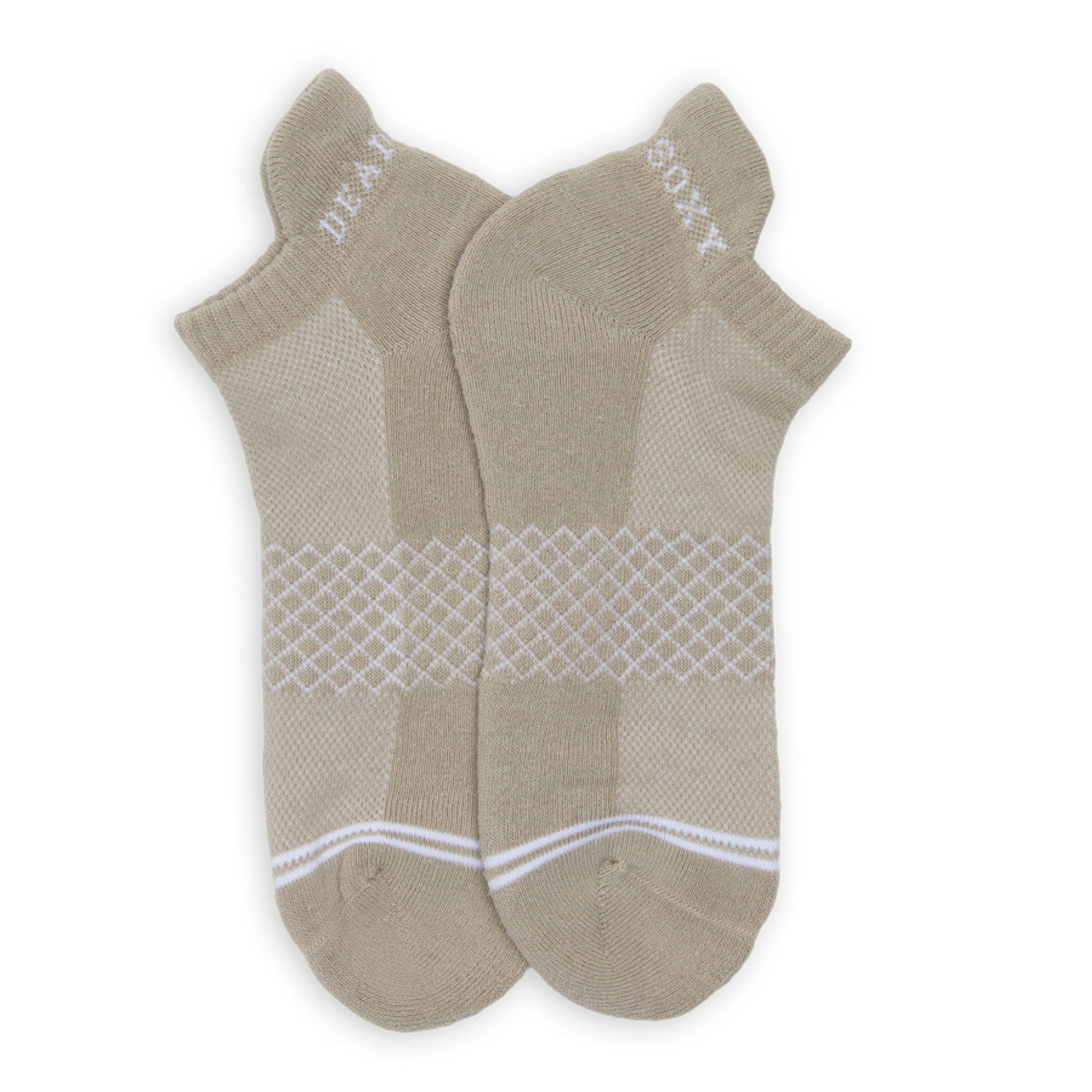 Earth Tone Ankle Socks with blister tab