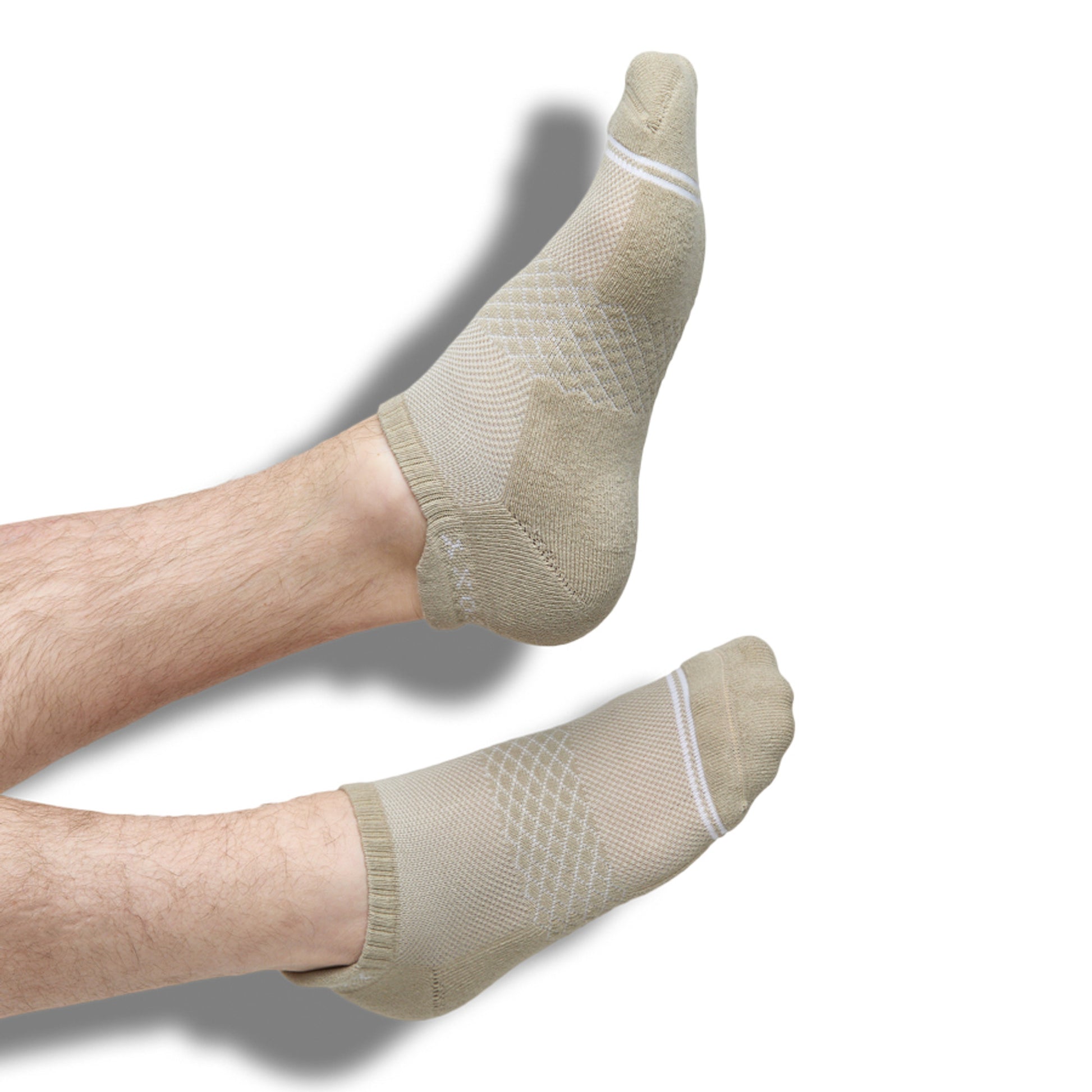 Earth Tone Ankle Socks for men