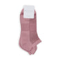 Mauve Ankle Socks blister tab