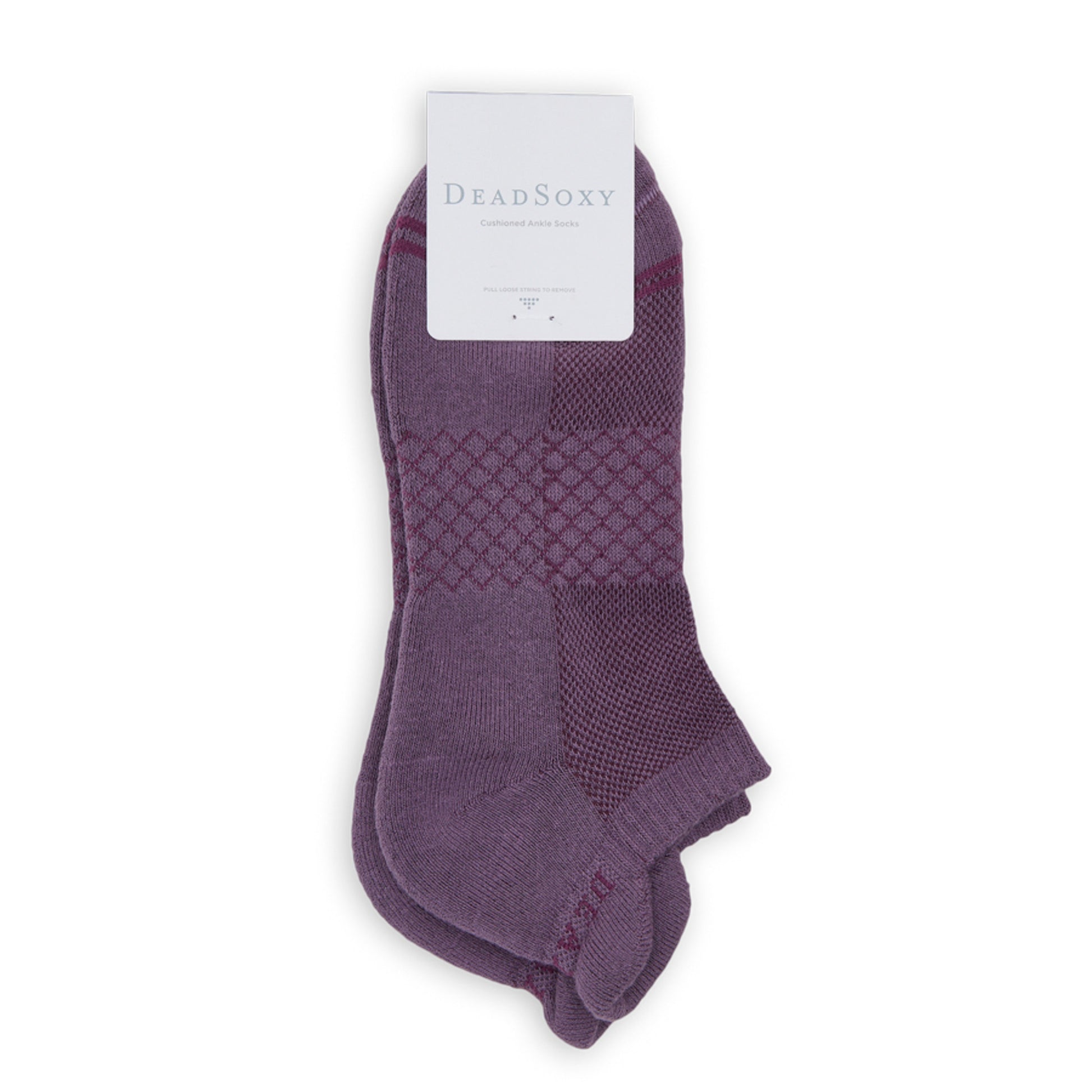 Orchid purple ankle socks DeadSoxy