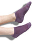 Orchid purple ankle socks for men