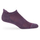 Orchid purple ankle socks
