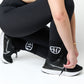 Black Sip Casual Crew Socks