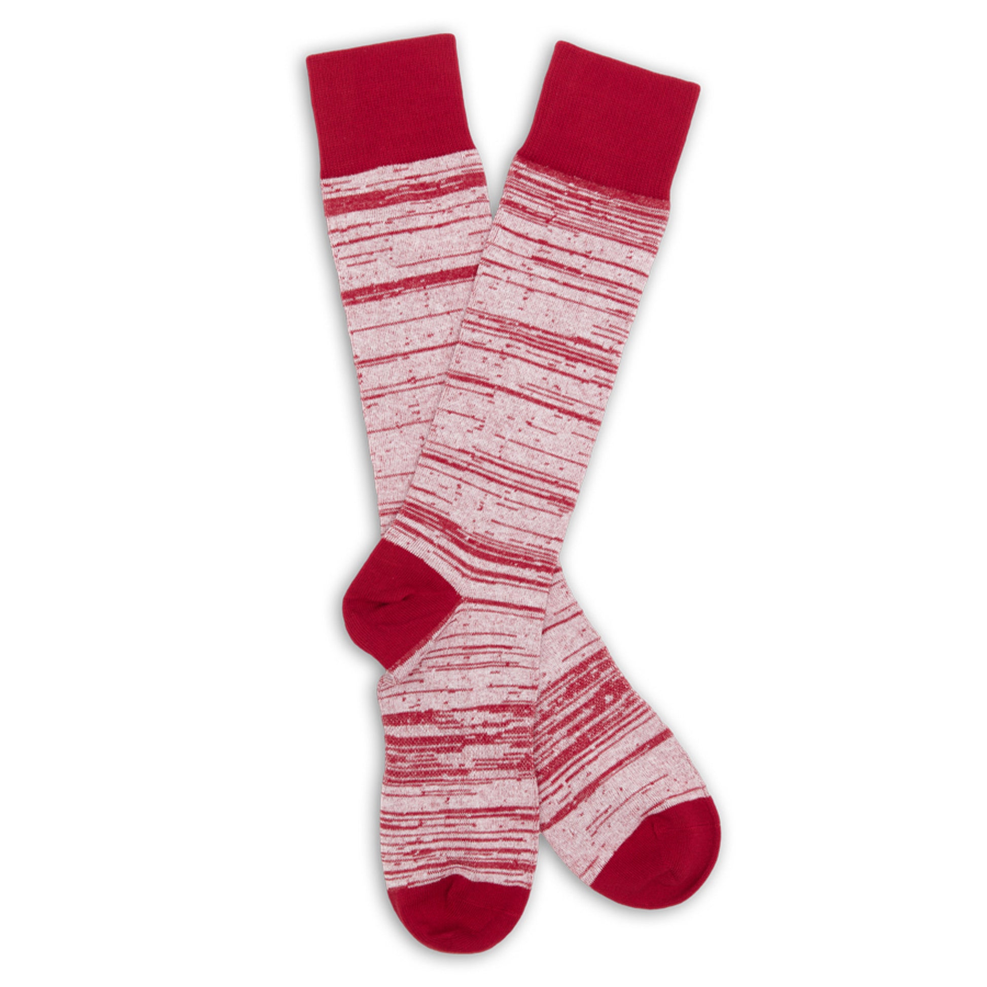 Wear DeadSoxy Cardinal Marl Dress Socks