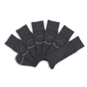 Wear DeadSoxy Asher 6-Pack - Charcoal Dress Socks