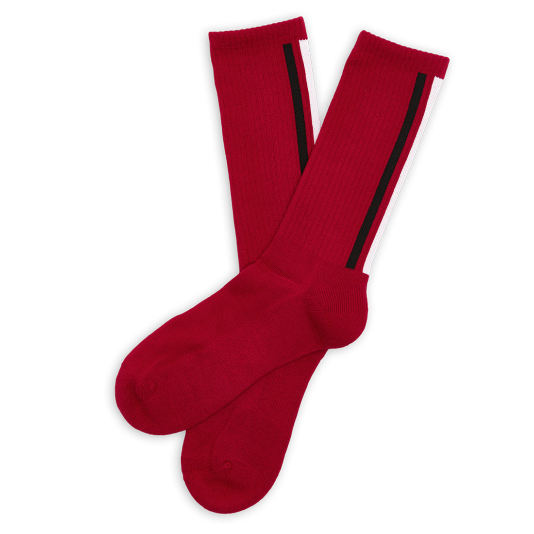 crimson casual sock layflat