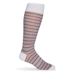 Wear DeadSoxy Grey w/ Crimson - Wide Stripe