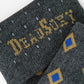 DeadSoxy Gerald cotton dress sock cuff detail with TrueStay grips