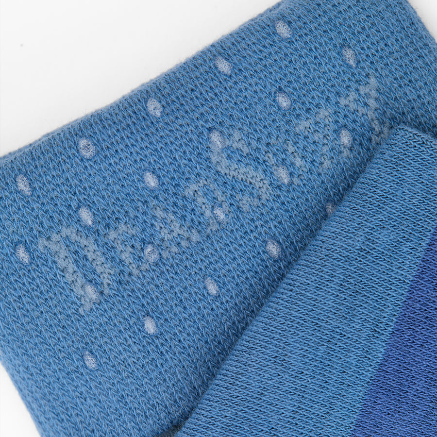 DeadSoxy Irving cotton dress sock cuff detail with TrueStay grips