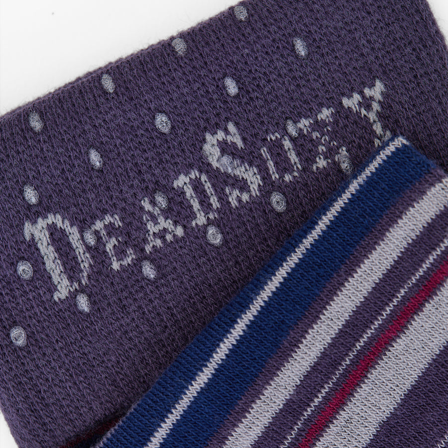 DeadSoxy Smith cotton dress sock cuff detail with TrueStay grips
