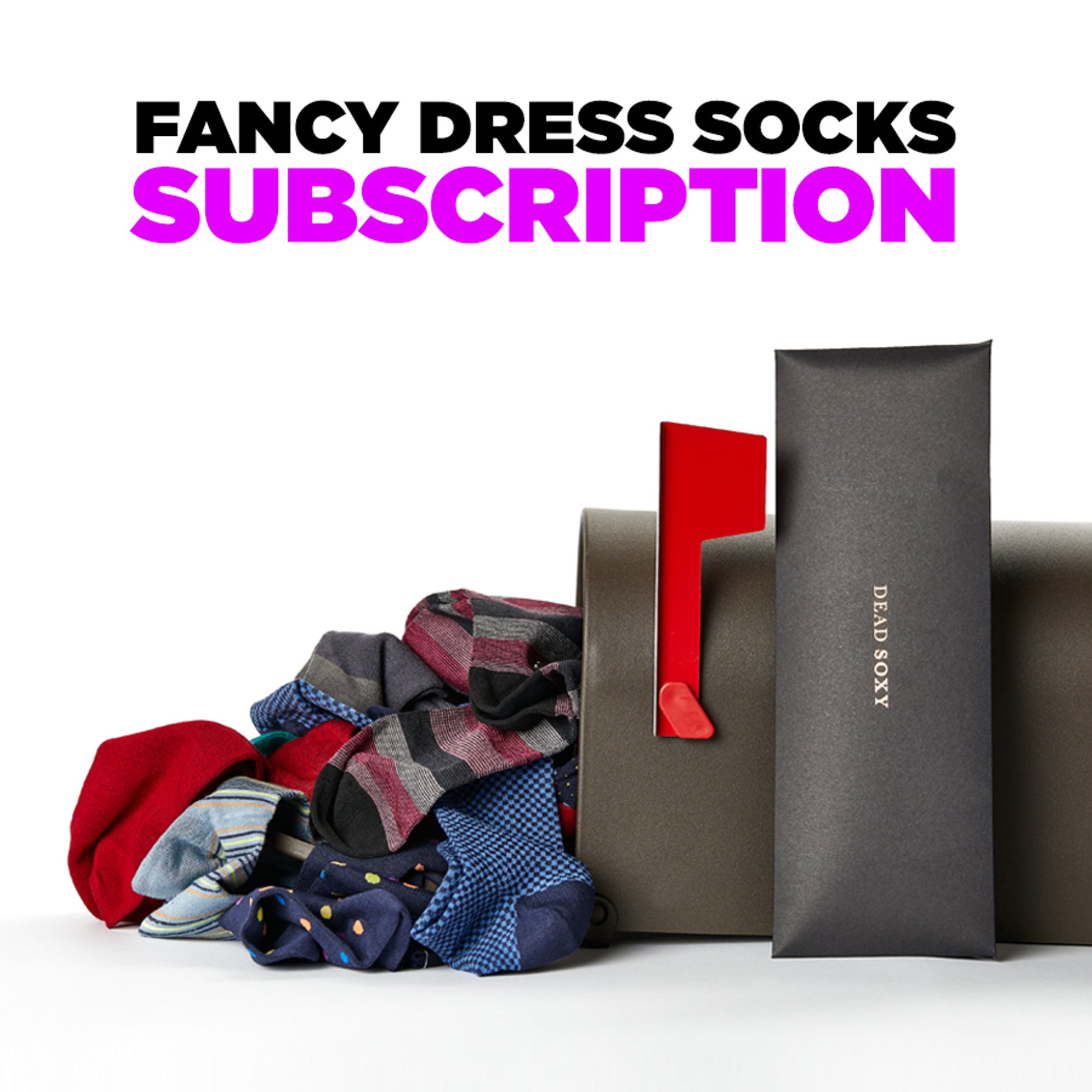 DeadSoxy Fancy Dress Sock Subscription get socks delivered to your doorstep