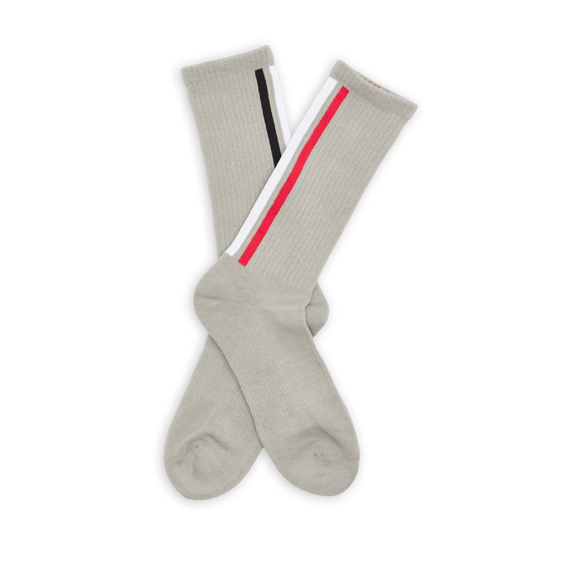 Wear DeadSoxy Red / Black Vertical Stripe Casual Socks