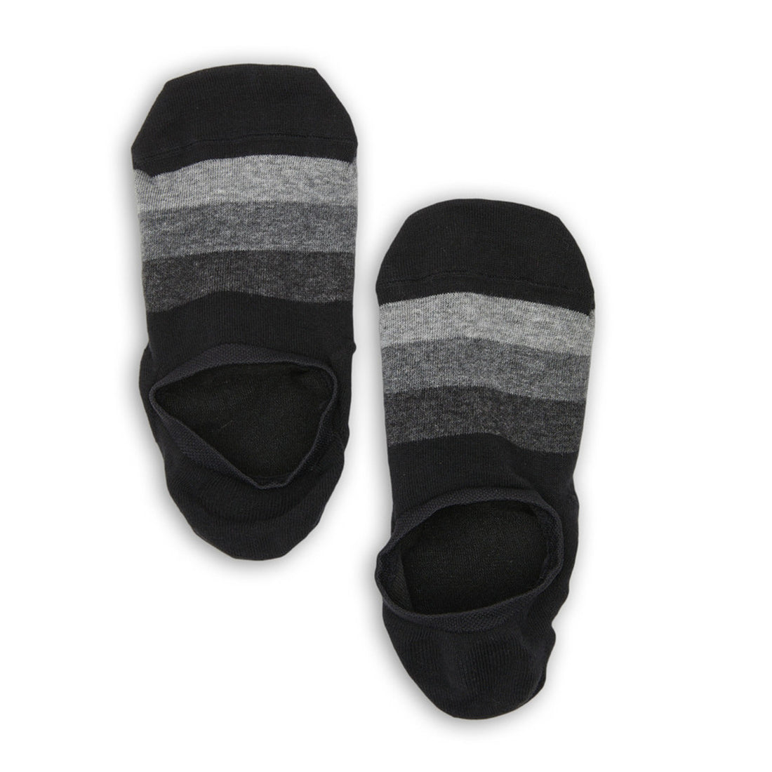 charcoal solid no show socks