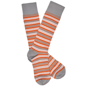 Wear DeadSoxy TexOrange Double Stripe