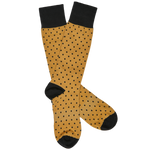 Wear DeadSoxy Gold and Black - Small Dot