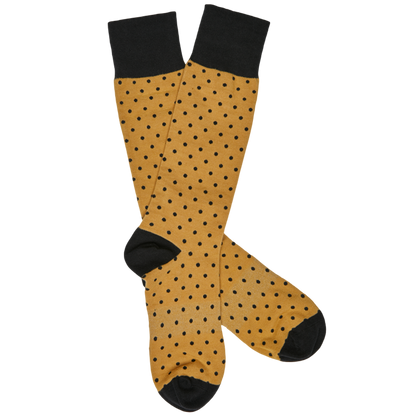 Wear DeadSoxy Gold and Black - Small Dot